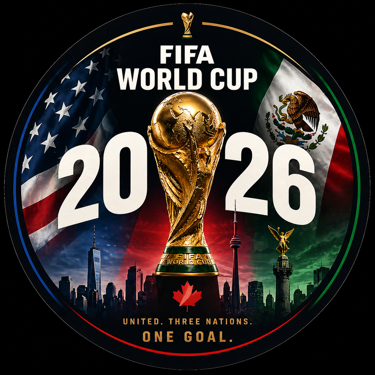 World Cup 2026 event artwork